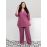 Костюм брючный "Канди" (сангрия)