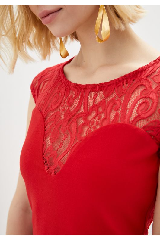 Вечернее платье "Эвелина" (красный)