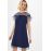 Платье "Тиана" (т.синий)