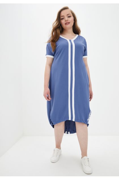 Платье "Сальма" (лазурно-синий)