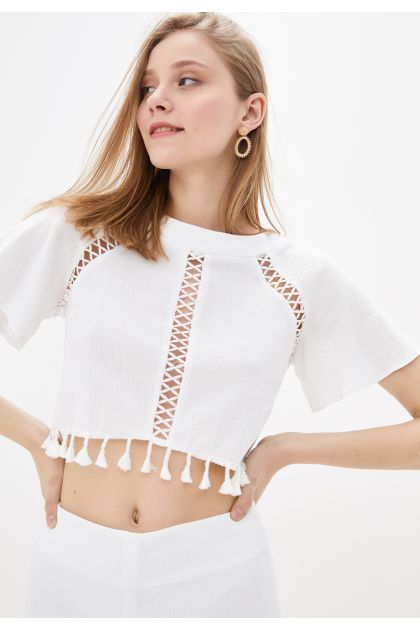 Блуза "Тесса" (белый)