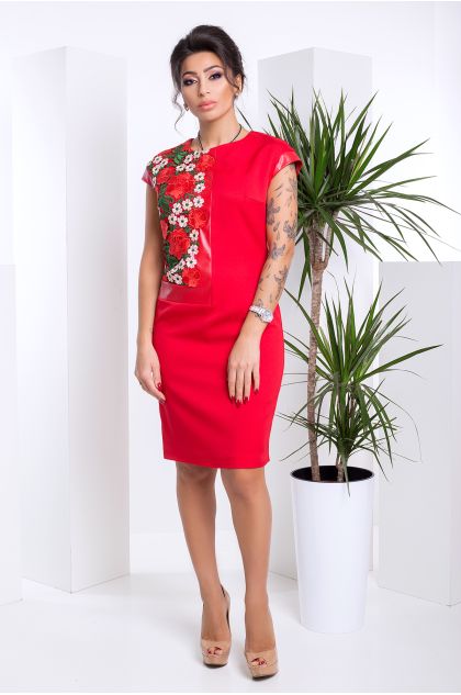 Платье "Ярина" (красный)