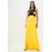 Платье "Кассандра" -желтый(без шлейфа)