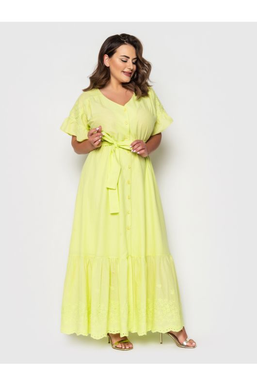Платье "Сюзанна" (зеленое яблоко)
