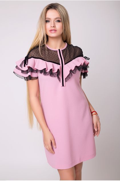 Платье "Лорена" (розовый)