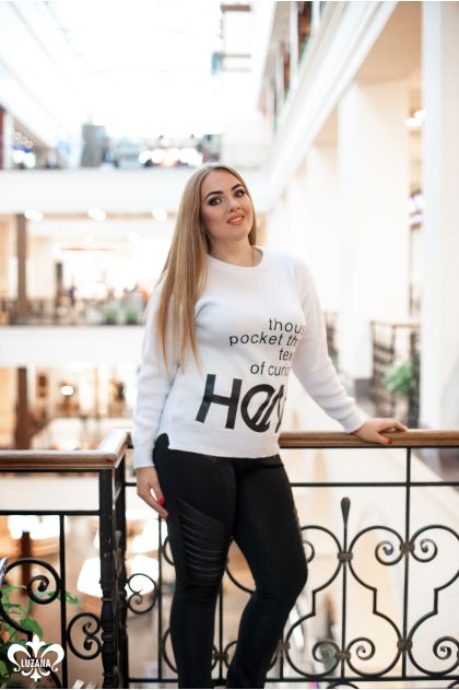 Свитер "Нео" (белый) Свитер "Нео" (белый)